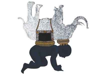 ambiguous journey an artist and a sculptor compare the country s metal