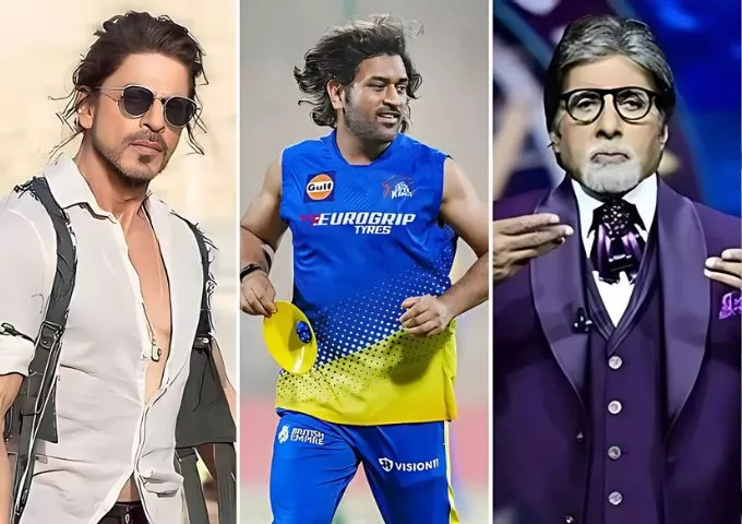 dhoni surpasses shahrukh khan and amitabh bachchan in brand endorsements