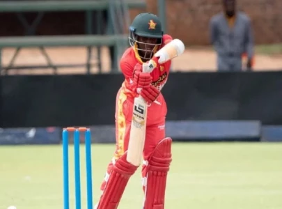zimbabwe outplay pakistan in rain hit first odi by 80 runs
