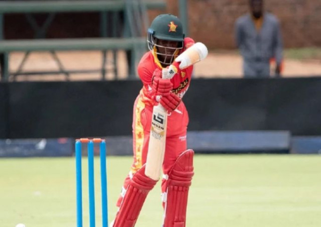 zimbabwe outplay pakistan in rain hit first odi by 80 runs