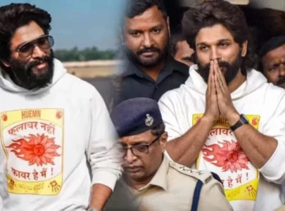 pushpa 2 star allu arjun released from jail apologises to fans