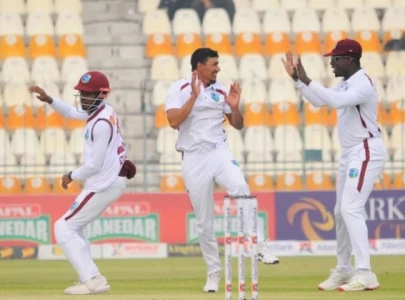 west indies break 113 year old tradition in first test against pakistan