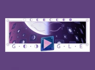 google doodle marks december s final half moon with interactive lunar game