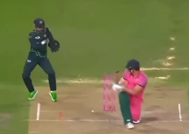 watch rizwan takes dhoni like catch in 3rd odi against south africa