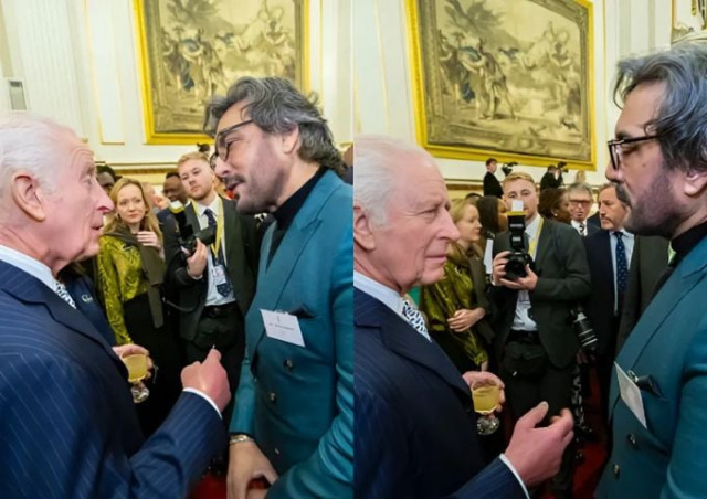actor adnan siddiqui meets king charles iii
