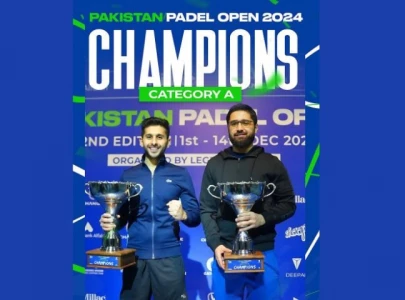 pakistan padel open 2024 registers record participation