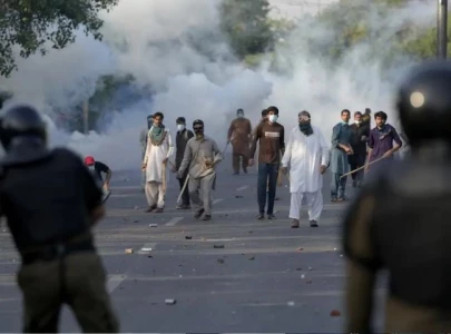 70 pti activists sent on judicial remand