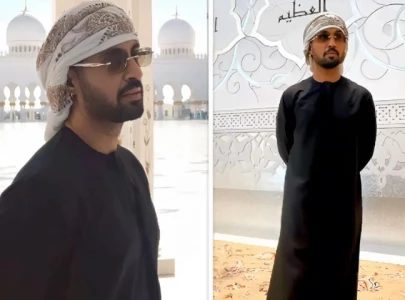 watch diljit dosanjh visits sheikh zayed mosque in abu dhabi