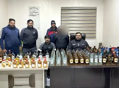 new year s eve 2024 large shipment of alcohol seized in lahore