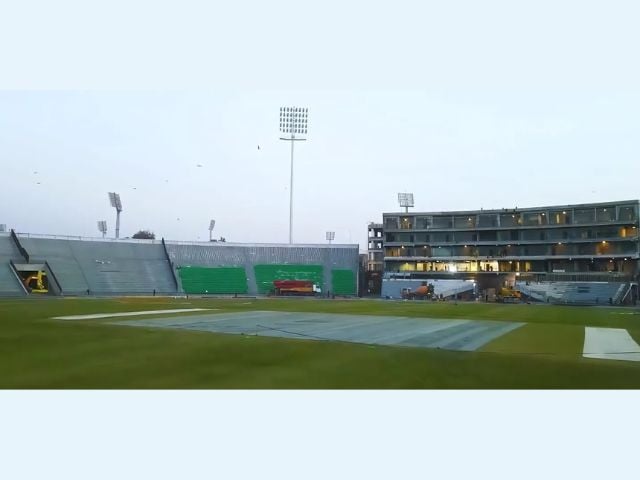 WATCH: Gaddafi Stadium’s new look ahead of Champions Trophy | The Express Tribune