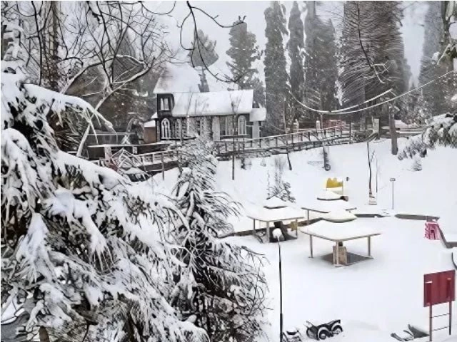 tourists urged to follow safety guidelines as murree receives snowfall tourists urged to follow safety guidelines as murree receives snowfall
