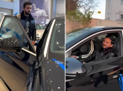 rajab butt buys a new car fans surprised by price rajab butt buys a new car fans surprised by price