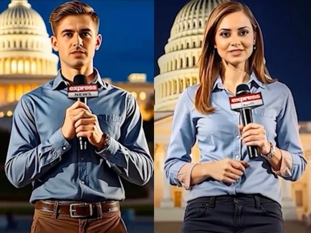 express news becomes first pakistani channel to debut ai reporters