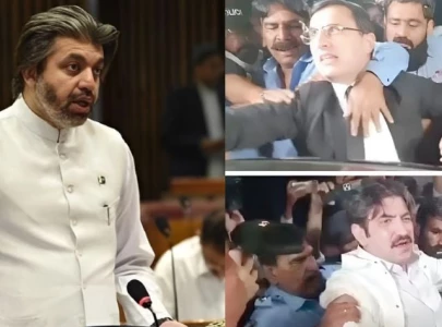 ali muhammad khan outraged over masked men entering parliament