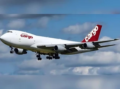 moldovan cargo plane makes emergency landing in karachi