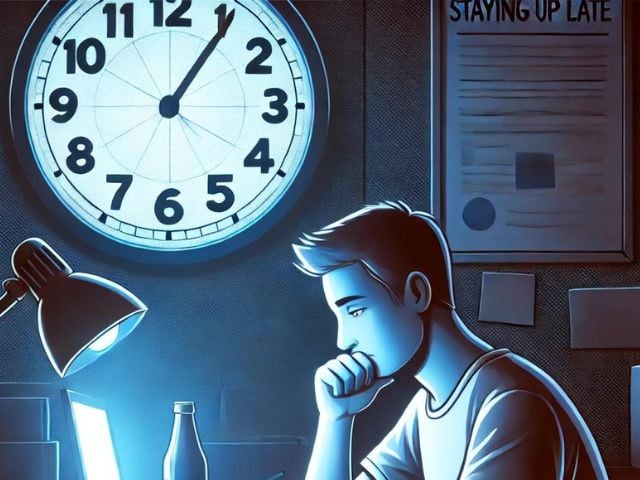 Staying up late raises risk of type 2 diabetes by 50%, study finds