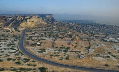 168m gwadar road project almost complete 168m gwadar road project almost complete