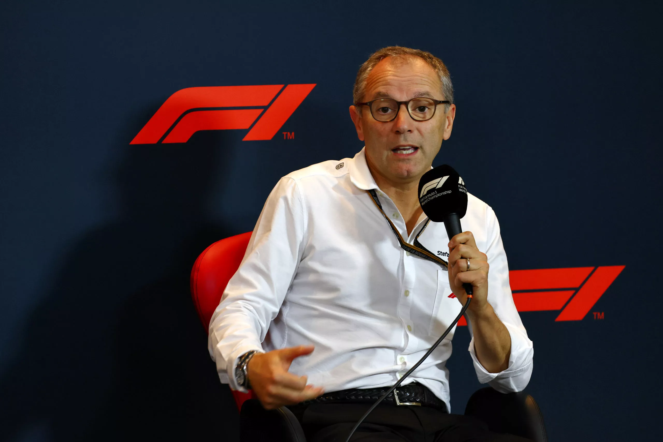 f1 will never gag any drivers domenicali