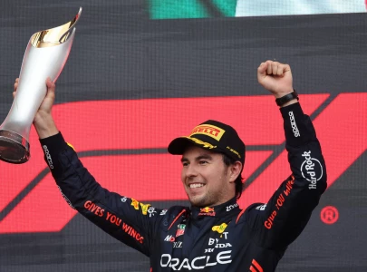 king of the streets perez leads red bull 1 2 in baku