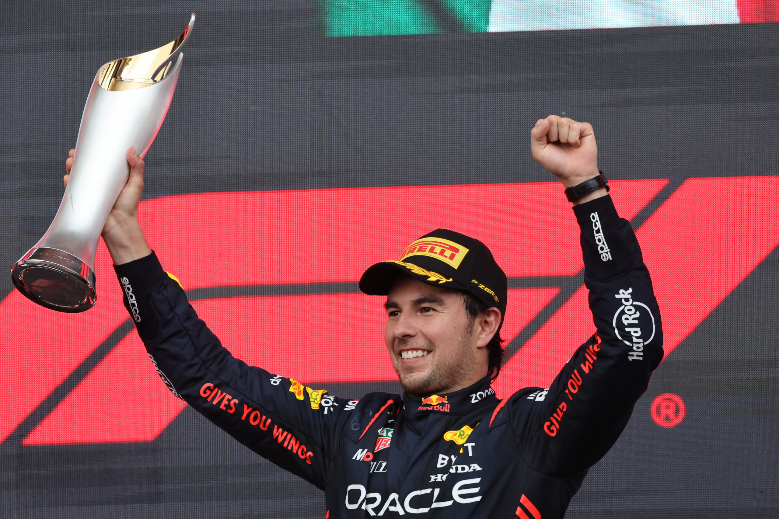 'King of the streets' Perez leads Red Bull 1-2 in Baku