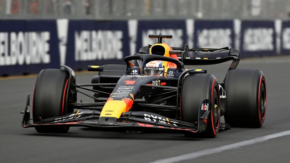 Photo of Verstappen on pole in Australian Grand Prix