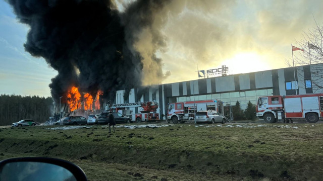 fire at latvia drone factory that supplies ukraine fire at latvia drone factory that supplies ukraine
