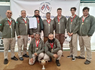 pakistan team secures gold silver medals at european long range championship