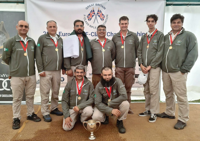 pakistan team secures gold silver medals at european long range championship pakistan team secures gold silver medals at european long range championship