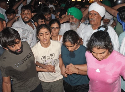 india asks protesting wrestlers to wait for police probe outcome india asks protesting wrestlers to wait for police probe outcome
