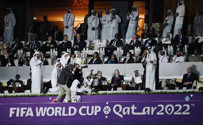 emir of qatar sheikh tamim bin hamad al thani during the opening ceremony photo reuters emir of qatar sheikh tamim bin hamad al thani during the opening ceremony photo reuters