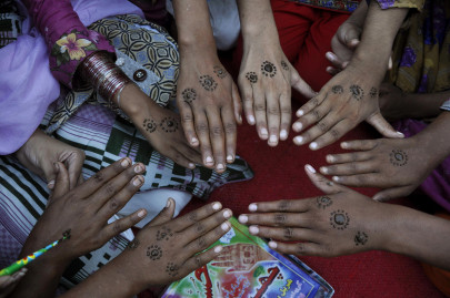 celebrating eid amid the rubble