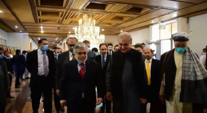 qureshi stresses broad based political settlement in afghanistan qureshi stresses broad based political settlement in afghanistan