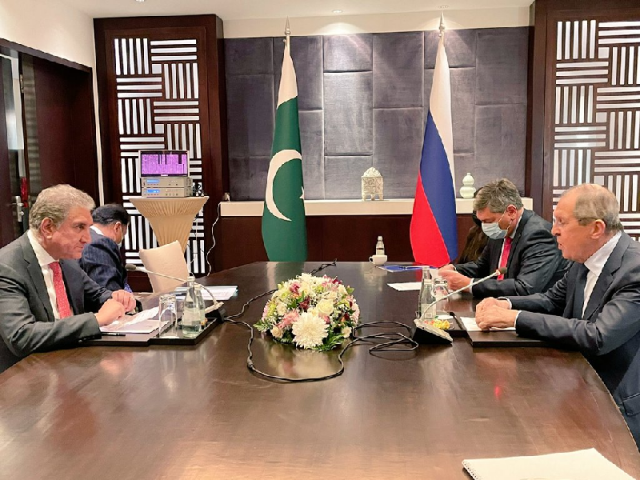 ties with russia key priority for pakistan says foreign minister