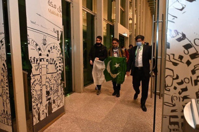 230 pakistanis return home from war hit ukraine 230 pakistanis return home from war hit ukraine