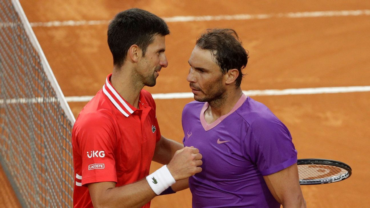 Photo of Djokovic, Nadal, Alcaraz in same half of French Open draw