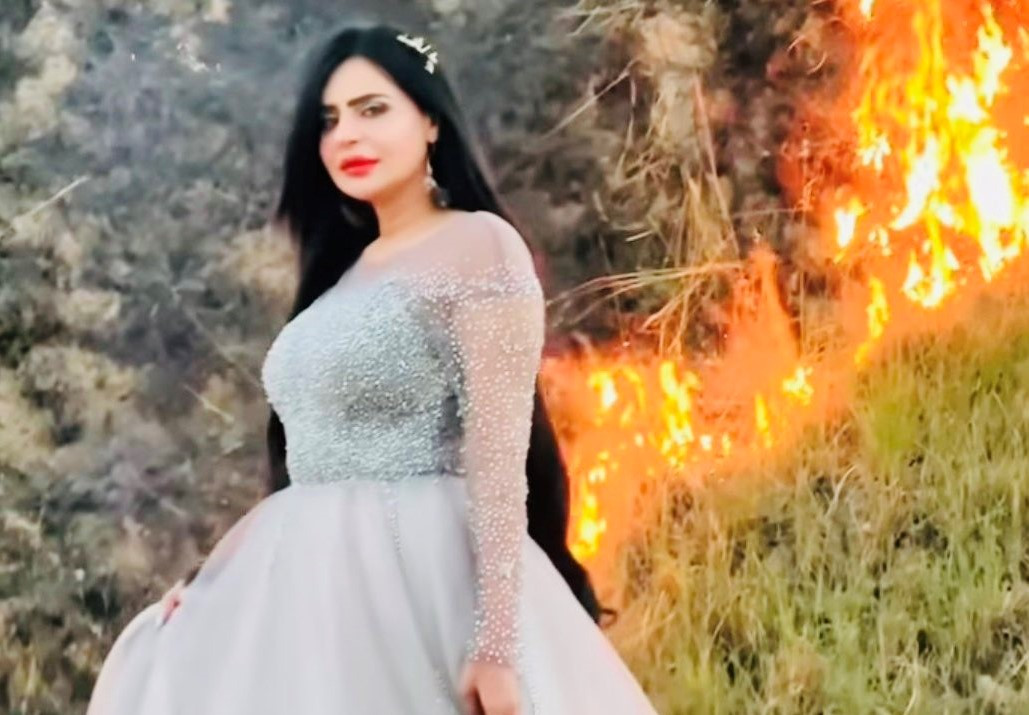 TikToker Dolly sets Margalla Hills on fire for a video