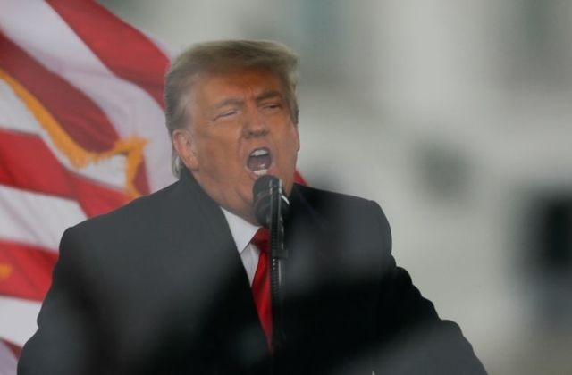 us president donald trump speaks during a rally to contest the certification of the 2020 us presidential election results by the us congress in washington us january 6 2021 photo reuters