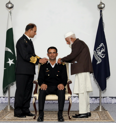 chief of the naval staff admiral muhammad amjad khan niazi conferred the rank of honorary lieutenant on fakhar zaman photo pakistan navy chief of the naval staff admiral muhammad amjad khan niazi conferred the rank of honorary lieutenant on fakhar zaman photo pakistan navy