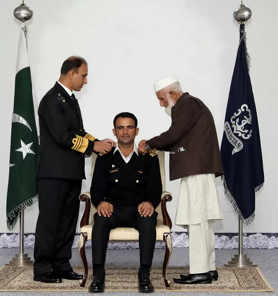 chief of the naval staff admiral muhammad amjad khan niazi conferred the rank of honorary lieutenant on fakhar zaman photo pakistan navy chief of the naval staff admiral muhammad amjad khan niazi conferred the rank of honorary lieutenant on fakhar zaman photo pakistan navy