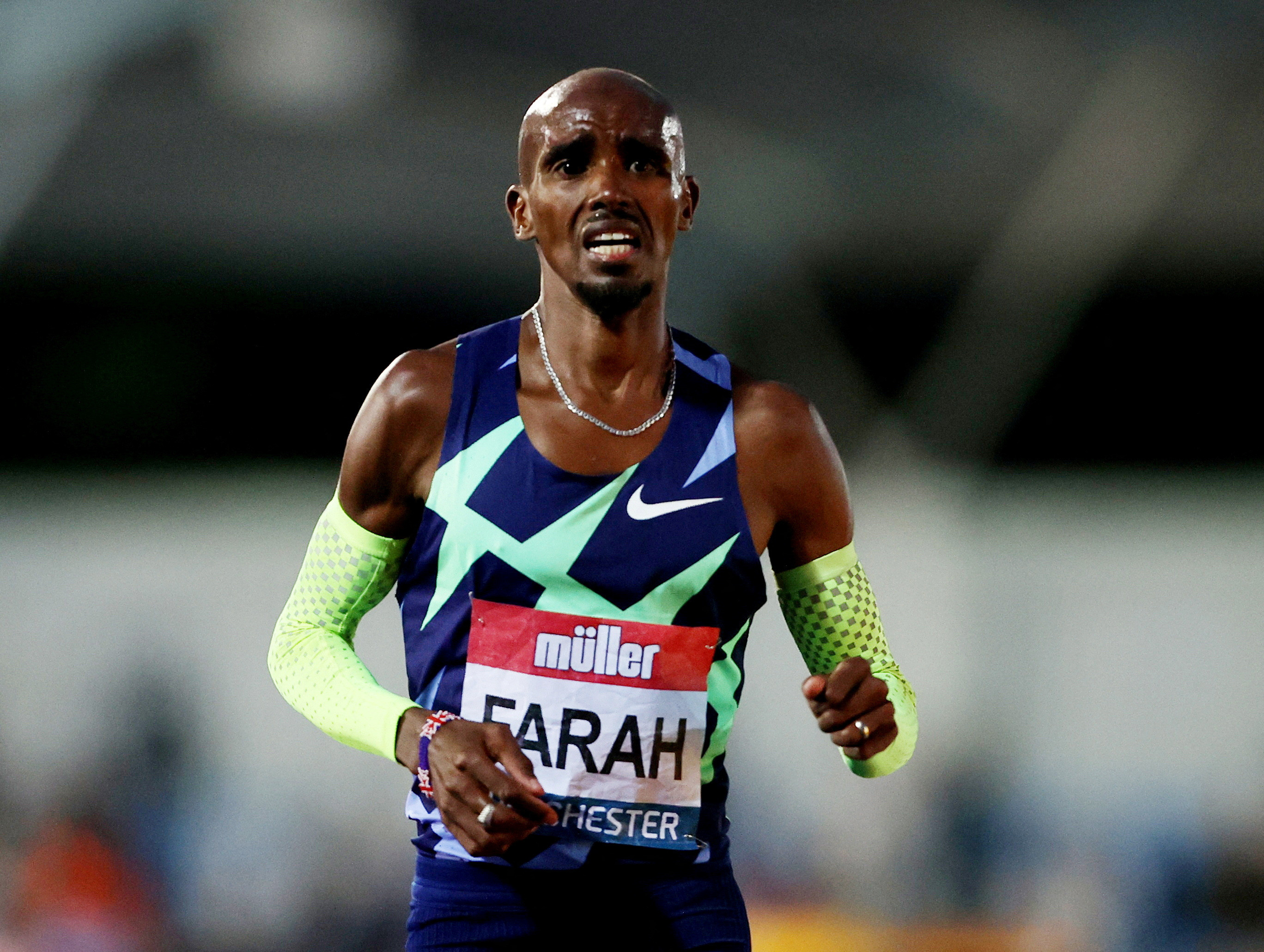Photo of Mo Farah reveals he was trafficked to UK