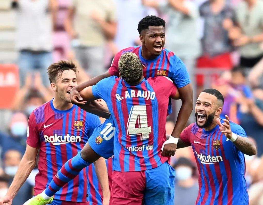 ansu inspires barcelona to victory ansu inspires barcelona to victory