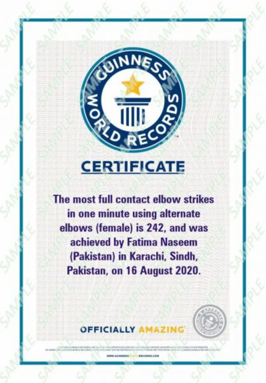 Pakistani 7-year-old Fatima breaks Indian world record | The Express Tribune