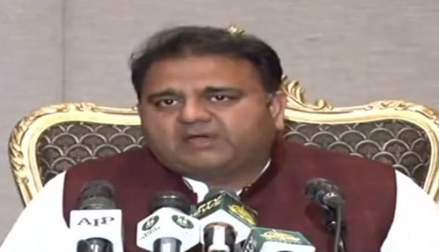 federal information minister fawad chaudhry addressing a presser in islamabad on june 22 2021 screengrab federal information minister fawad chaudhry addressing a presser in islamabad on june 22 2021 screengrab