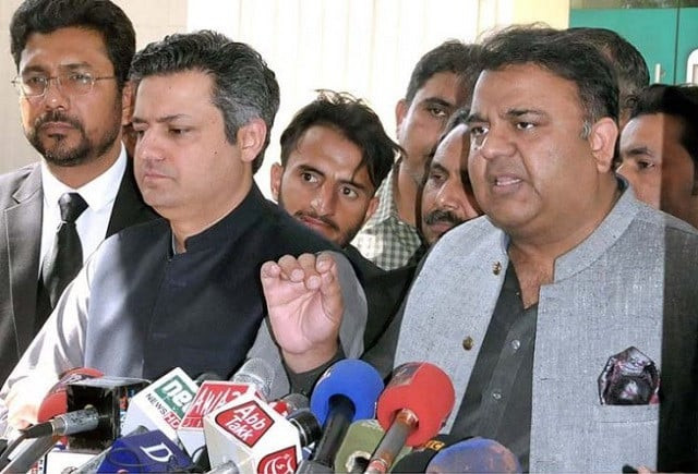 fawad accuses opposition of following a global conspiracy fawad accuses opposition of following a global conspiracy