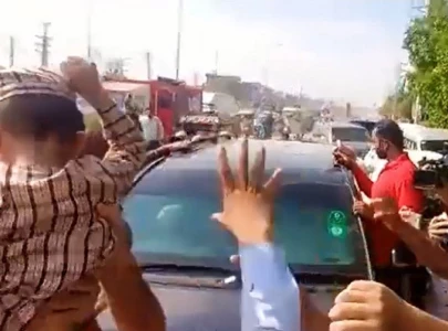 pti claims police local administration attacked fawad s vehicle pti claims police local administration attacked fawad s vehicle