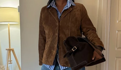 suede is dominating fall 2024 fashion