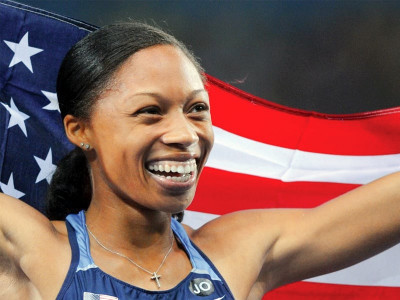 athletics felix warms up at prefontaine