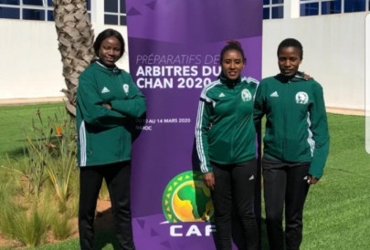 female referees create african football history at chan