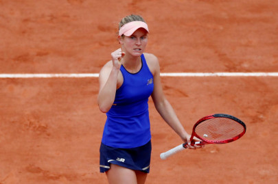 ferro is the first champion in five months as wta tour returns