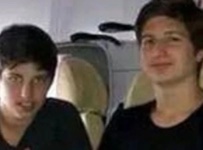 imran khan s sons arrive in lahore to visit father after attack